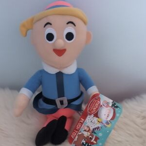 Blue and Pink Plush Toy